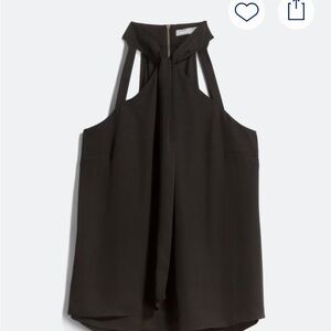 Daniel Rainn Black Halter Top